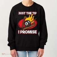 Billiards Player Just The Tip Promise Magic Shot Pool Cute Gift Women's Sweatshirt thumb 0