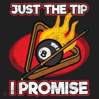Billiards Player Just The Tip Promise Magic Shot Pool Cute Gift Beanie thumb 2