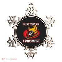 Billiards Player Just The Tip Promise Magic Shot Pool Cute Gift Ornament thumb 0