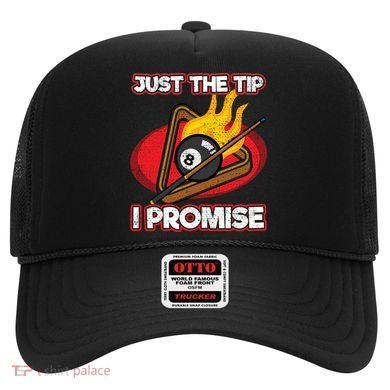 Billiards Player Just The Tip Promise Magic Shot Pool Cute Gift Hat