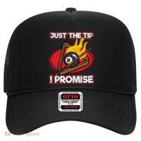 Billiards Player Just The Tip Promise Magic Shot Pool Cute Gift Hat thumb 0