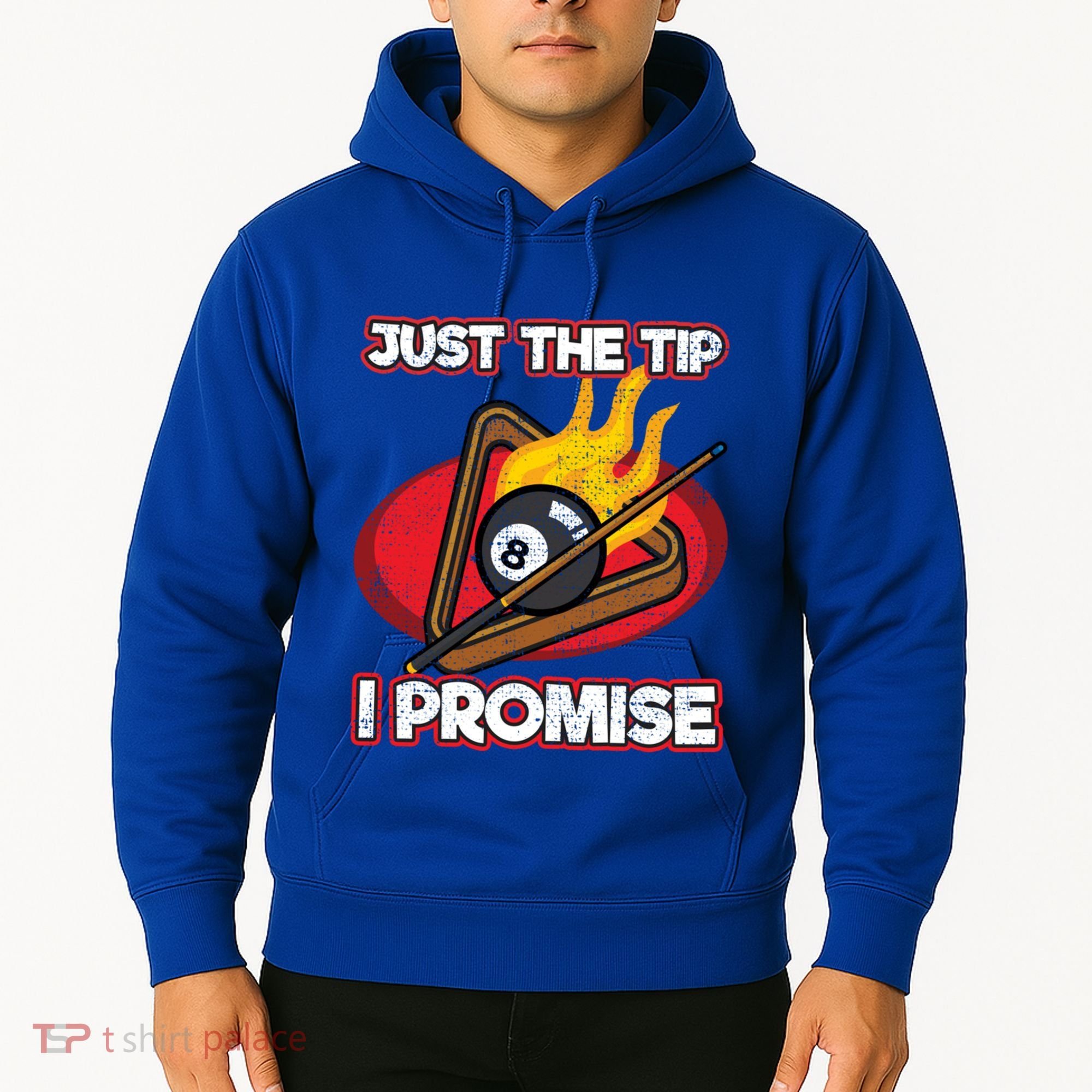 Billiards Player Just The Tip Promise Magic Shot Pool Cute Gift Hoodie