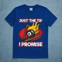 Billiards Player Just The Tip Promise Magic Shot Pool Cute Gift T-Shirt thumb 5