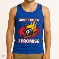 Billiards Player Just The Tip Promise Magic Shot Pool Cute Gift Tank Top thumb 3