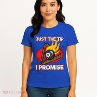 Billiards Player Just The Tip Promise Magic Shot Pool Cute Gift Women's T-Shirt thumb 4
