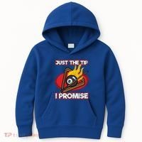 Billiards Player Just The Tip Promise Magic Shot Pool Cute Gift Kids Hoodie thumb 0