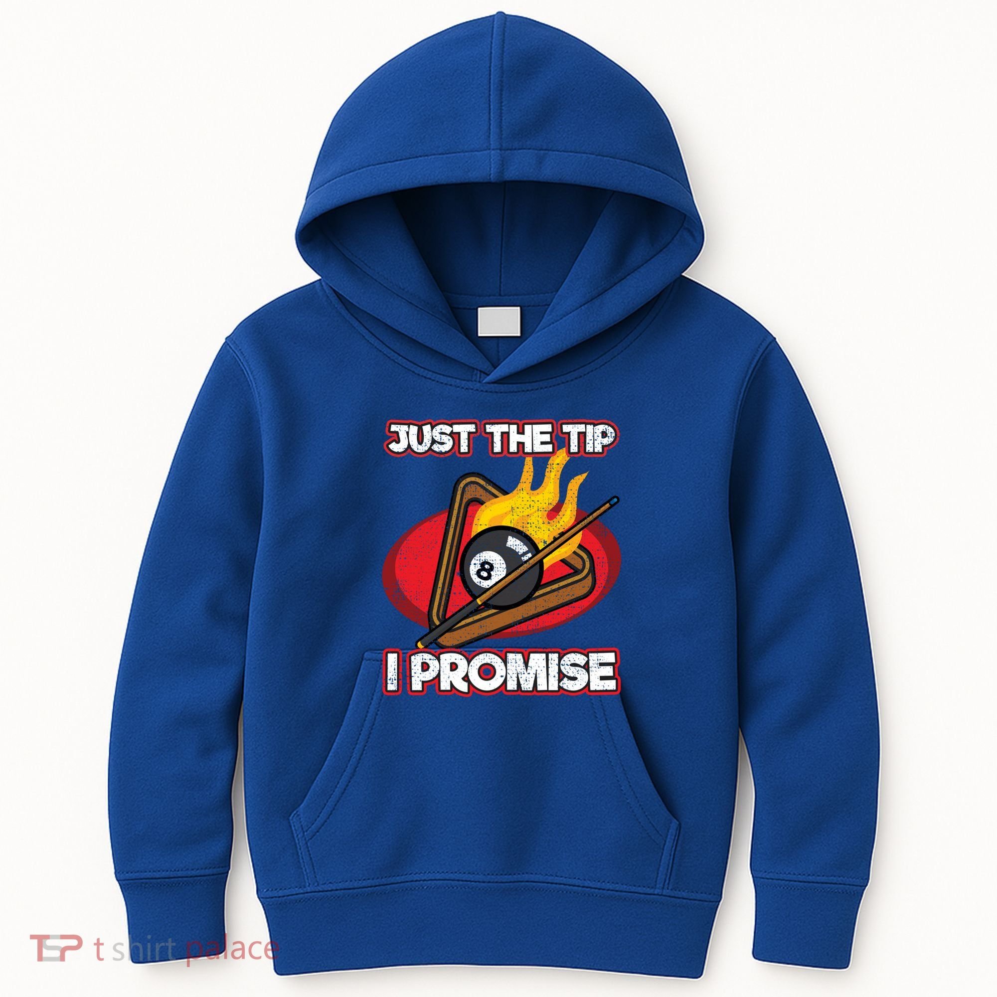 Billiards Player Just The Tip Promise Magic Shot Pool Cute Gift Kids Hoodie
