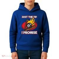 Billiards Player Just The Tip Promise Magic Shot Pool Cute Gift Kids Hoodie thumb 4