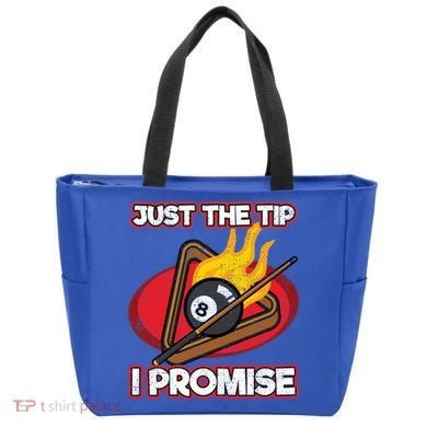 Billiards Player Just The Tip Promise Magic Shot Pool Cute Gift Tote Bag