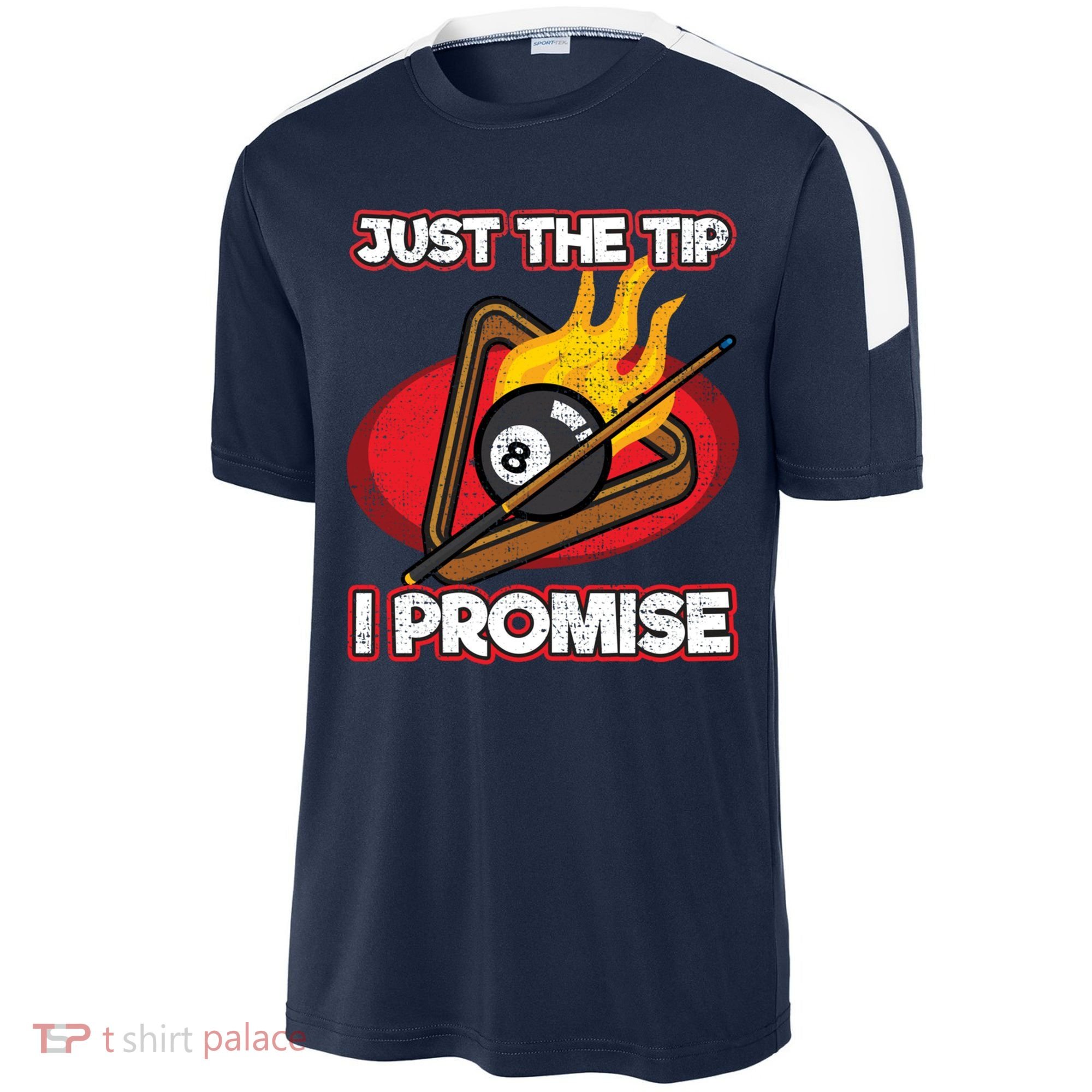 Billiards Player Just The Tip Promise Magic Shot Pool Cute Gift Sport-Tek Competitor United Soccer Jersey