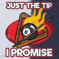 Billiards Player Just The Tip Promise Magic Shot Pool Cute Gift Sport-Tek Competitor United Soccer Jersey thumb 4
