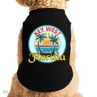 Beach Please Key West Florida Beach Spring Break Cute Gift Doggie Tank thumb 0
