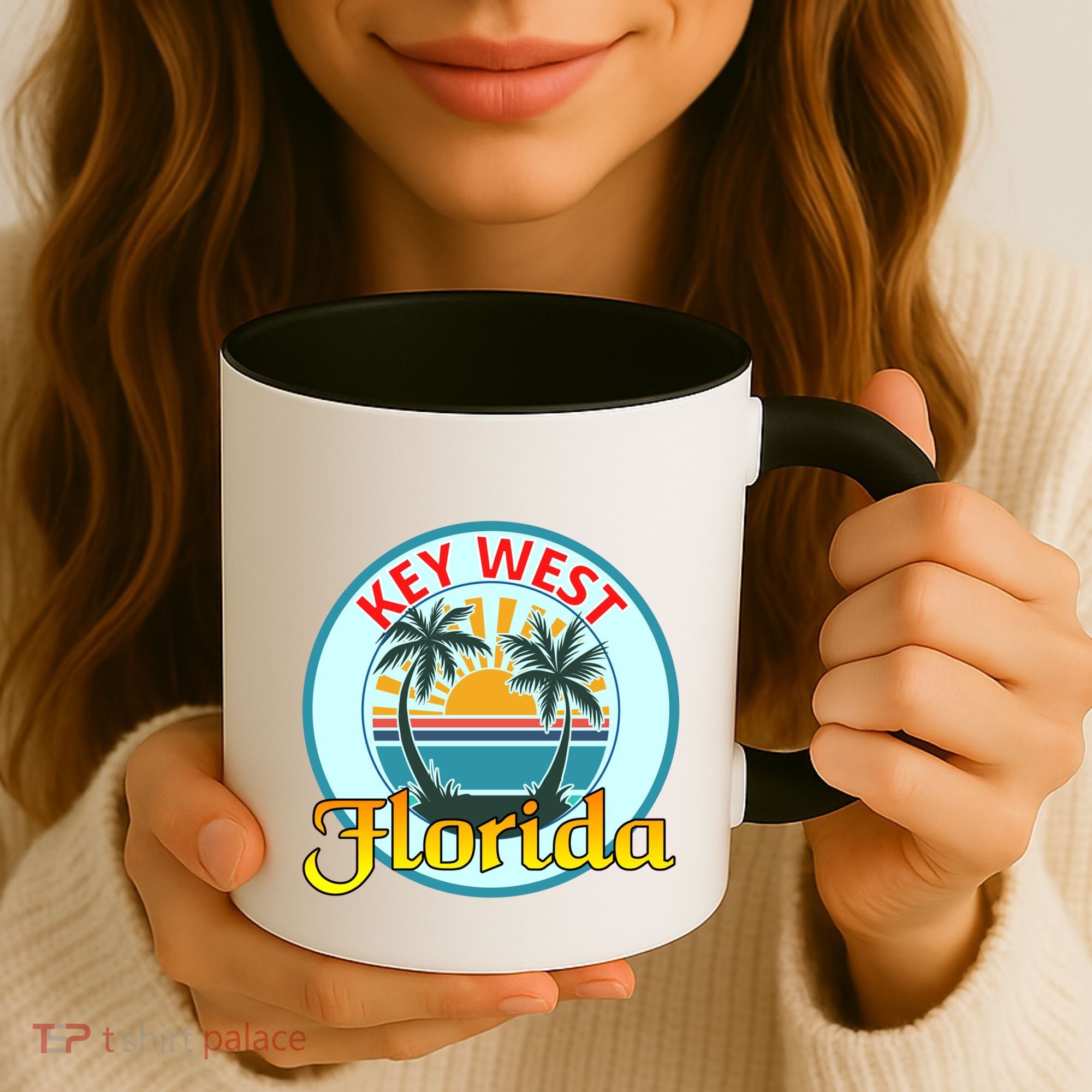Beach Please Key West Florida Beach Spring Break Cute Gift Coffee Mug