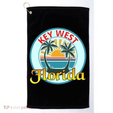 Beach Please Key West Florida Beach Spring Break Cute Gift Golf Towel