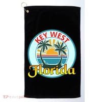 Beach Please Key West Florida Beach Spring Break Cute Gift Golf Towel thumb 0