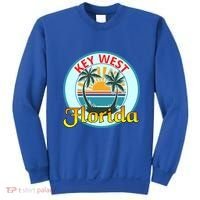 Beach Please Key West Florida Beach Spring Break Cute Gift Sweatshirt thumb 0