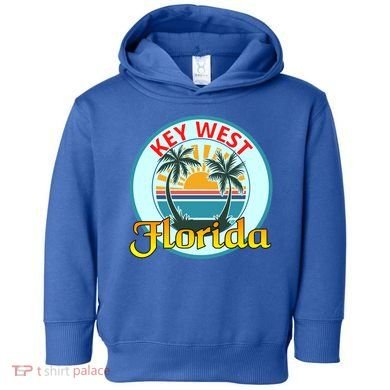 Beach Please Key West Florida Beach Spring Break Cute Gift Toddler Hoodie