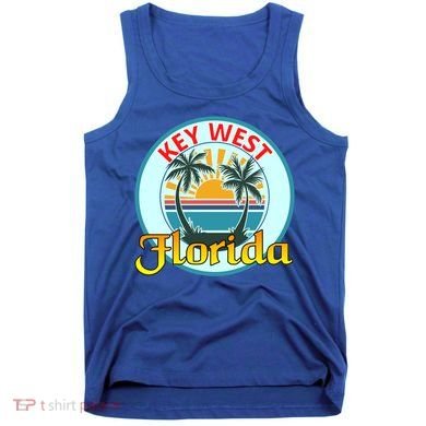 Beach Please Key West Florida Beach Spring Break Cute Gift Tank Top
