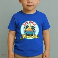 Beach Please Key West Florida Beach Spring Break Cute Gift Toddler T-Shirt thumb 2