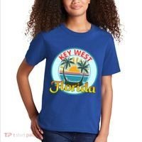 Beach Please Key West Florida Beach Spring Break Cute Gift Kids T-Shirt thumb 2