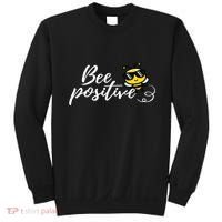 Bee Positive Kind Honey Bees Bumblebee Optimism Sweatshirt thumb 0