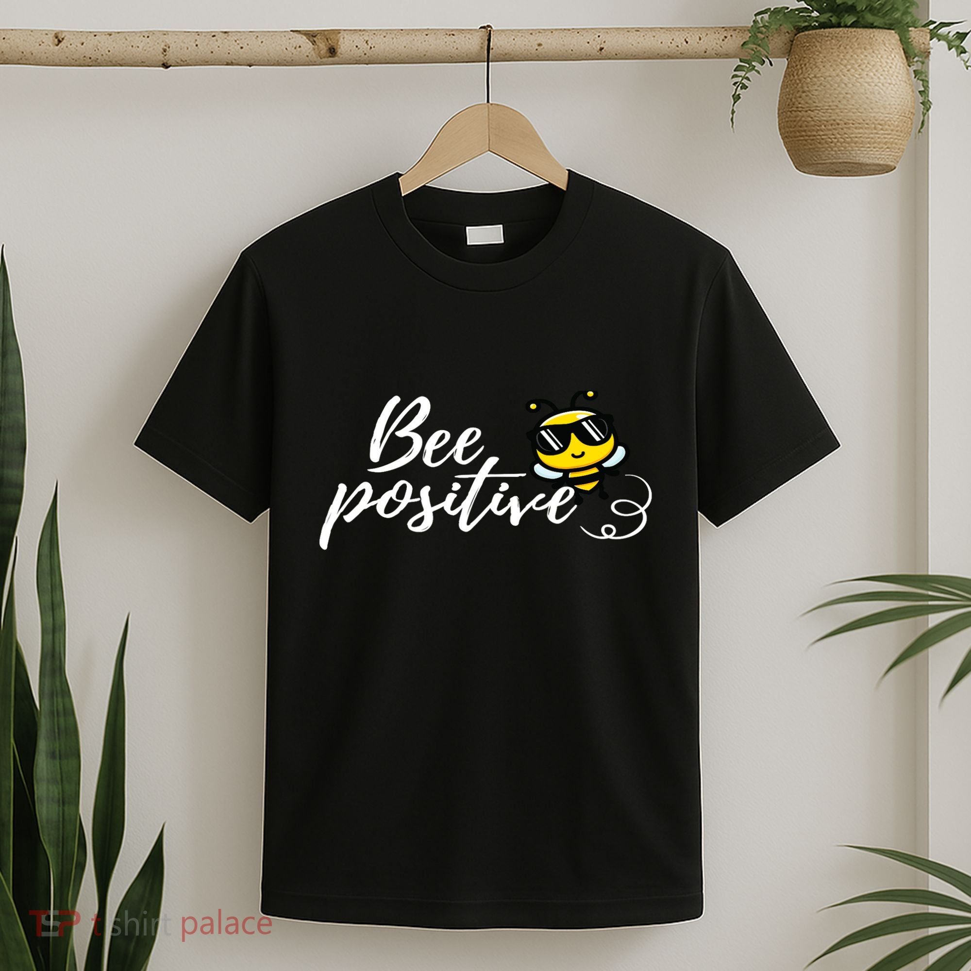 Bee Positive Kind Honey Bees Bumblebee Optimism T-Shirt
