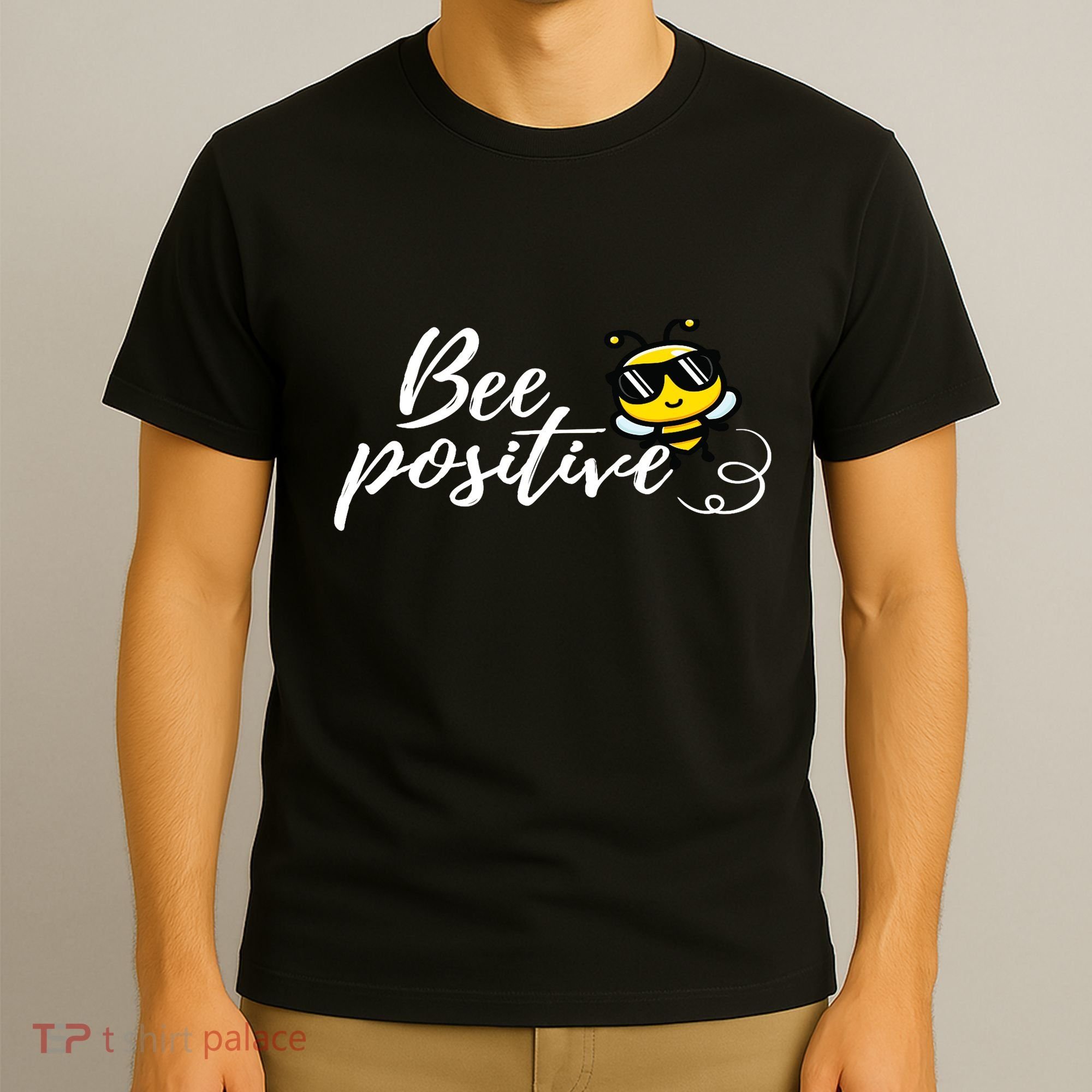 Bee Positive Kind Honey Bees Bumblebee Optimism T-Shirt