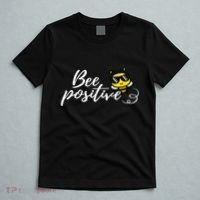 Bee Positive Kind Honey Bees Bumblebee Optimism T-Shirt thumb 5