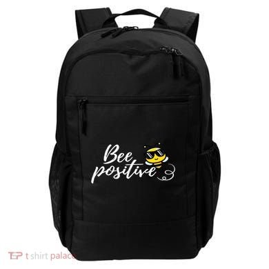Bee Positive Kind Honey Bees Bumblebee Optimism Backpack