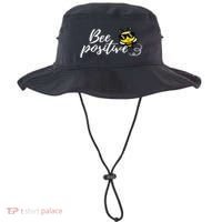 Bee Positive Kind Honey Bees Bumblebee Optimism Bucket Hat thumb 0