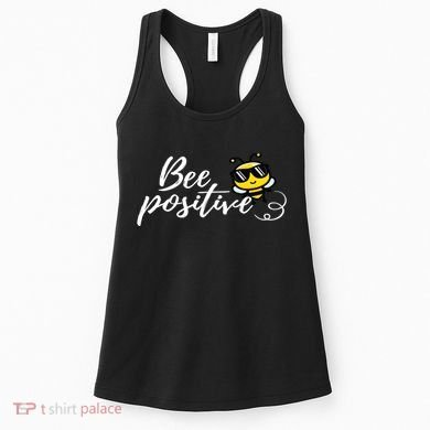 Bee Positive Kind Honey Bees Bumblebee Optimism Women's Tank Top