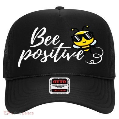 Bee Positive Kind Honey Bees Bumblebee Optimism Hat