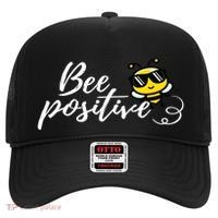 Bee Positive Kind Honey Bees Bumblebee Optimism Hat thumb 0