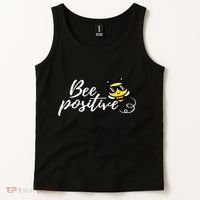 Bee Positive Kind Honey Bees Bumblebee Optimism Tank Top thumb 2