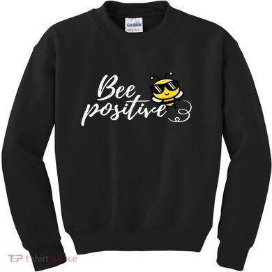 Bee Positive Kind Honey Bees Bumblebee Optimism Kids Sweatshirt
