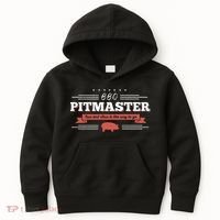 Bbq Pitmaster Low And Slow Is The Way To Go Grilling Party Kids Hoodie thumb 0