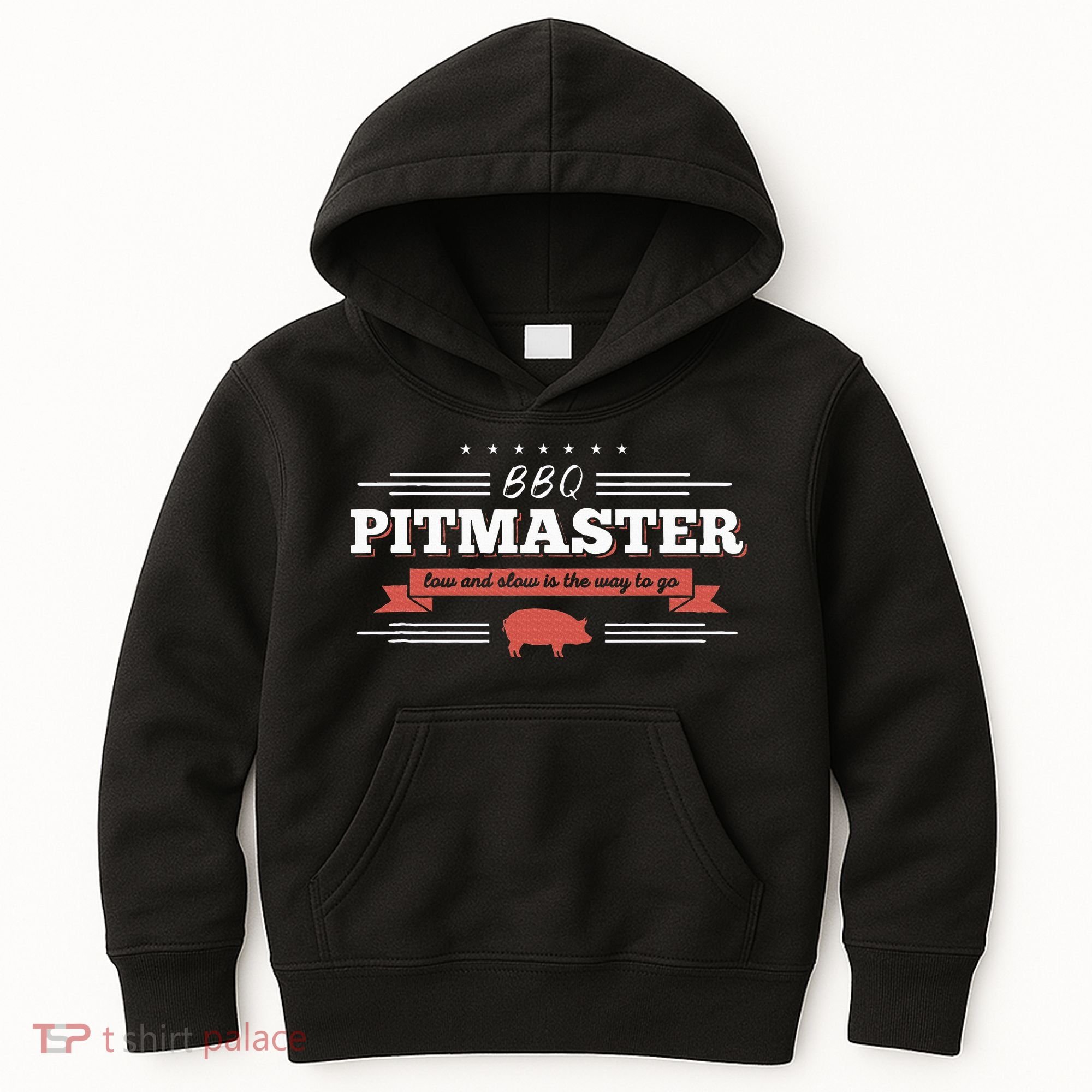Bbq Pitmaster Low And Slow Is The Way To Go Grilling Party Kids Hoodie