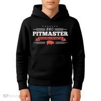 Bbq Pitmaster Low And Slow Is The Way To Go Grilling Party Kids Hoodie thumb 4