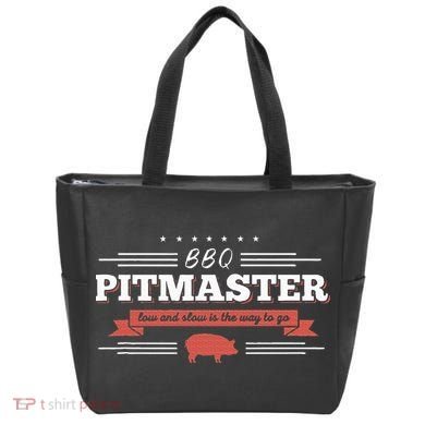 Bbq Pitmaster Low And Slow Is The Way To Go Grilling Party Tote Bag