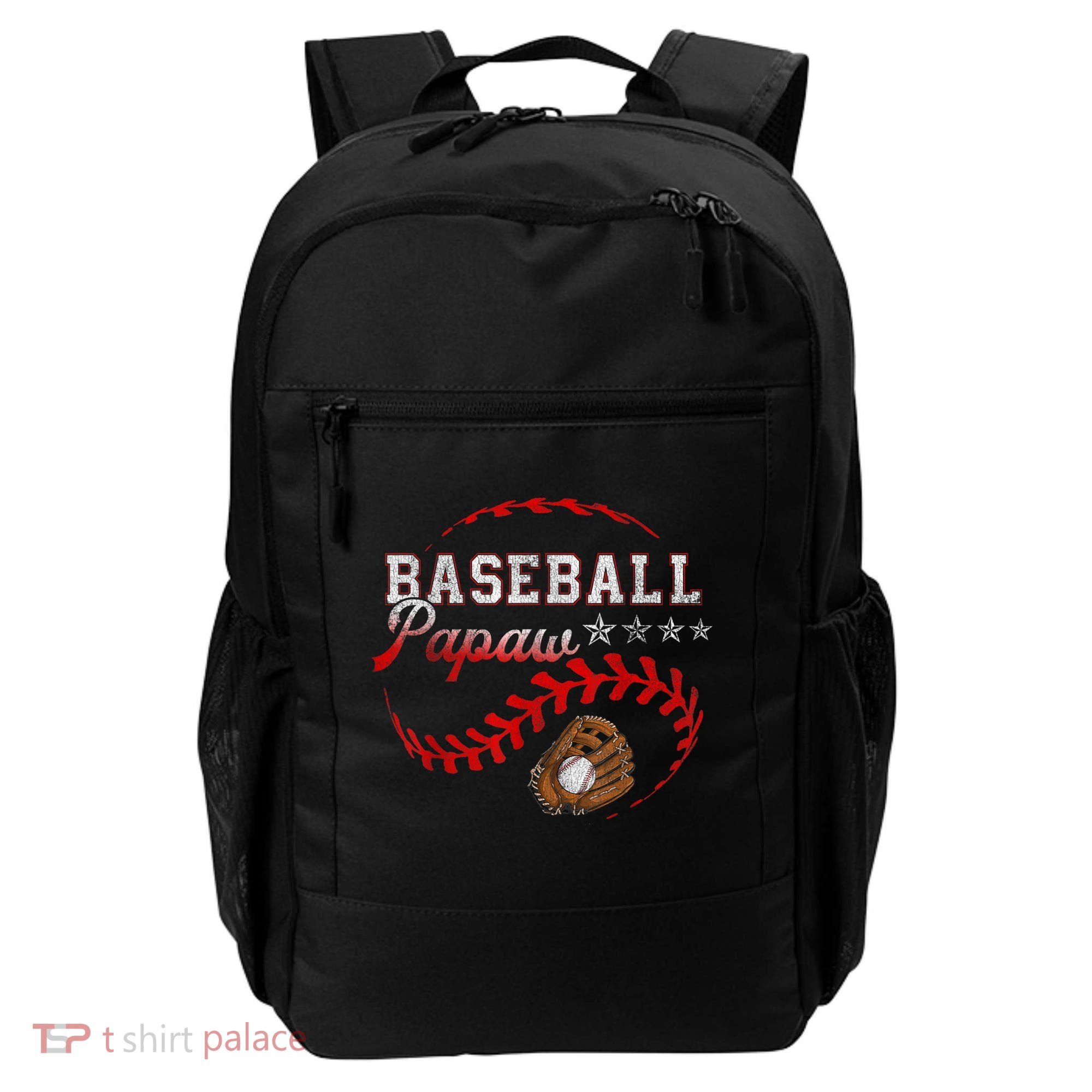 Baseball Papaw Love Playing Baseball Funny Backpack