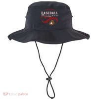 Baseball Papaw Love Playing Baseball Funny Bucket Hat thumb 0