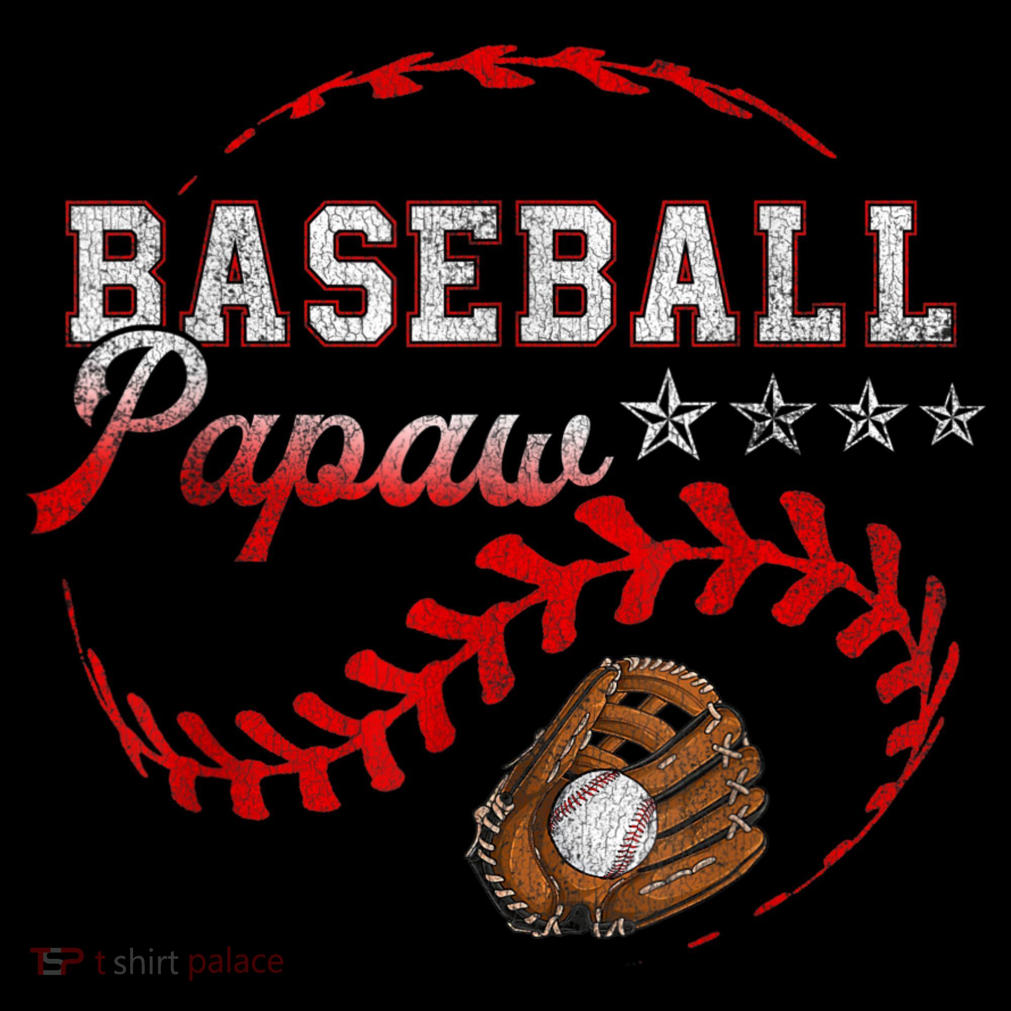 Baseball Papaw Love Playing Baseball Funny Women's Hoodie