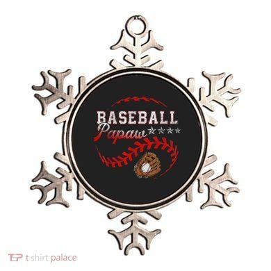 Baseball Papaw Love Playing Baseball Funny Ornament