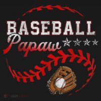 Baseball Papaw Love Playing Baseball Funny Ornament thumb 1