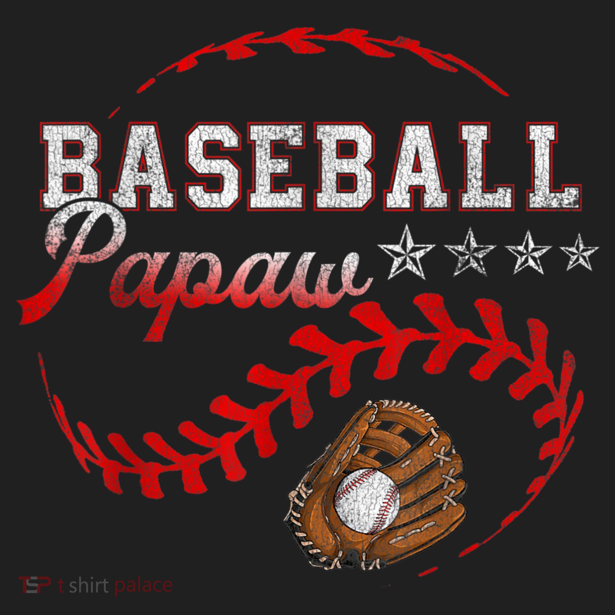 Baseball Papaw Love Playing Baseball Funny Hat