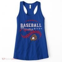 Baseball Papaw Love Playing Baseball Funny Women's Tank Top thumb 0