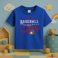 Baseball Papaw Love Playing Baseball Funny Toddler T-Shirt thumb 3