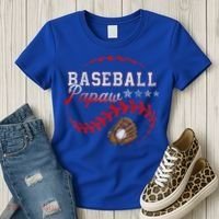 Baseball Papaw Love Playing Baseball Funny Women's T-Shirt thumb 3