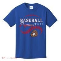 Baseball Papaw Love Playing Baseball Funny Kids T-Shirt thumb 0
