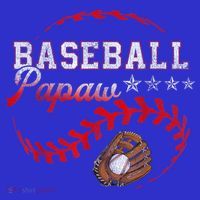 Baseball Papaw Love Playing Baseball Funny Kids T-Shirt thumb 4